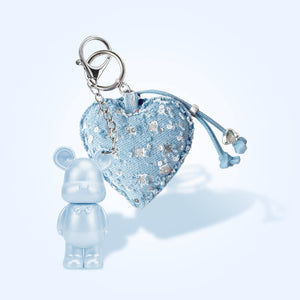 Denim Sugar Teddy 01 heart drop product